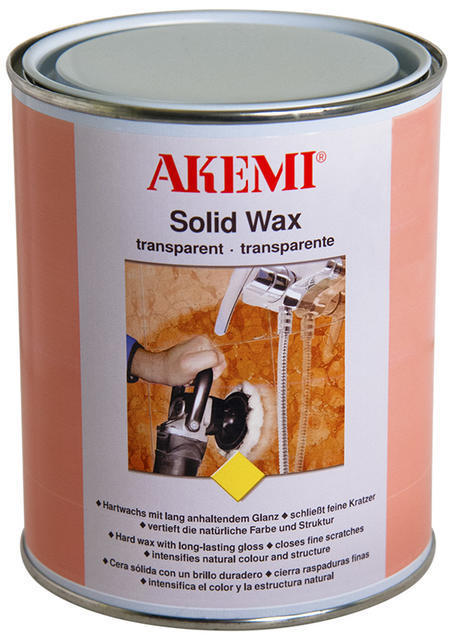 Akemi Solid Paste Wax – 750ml (Black)