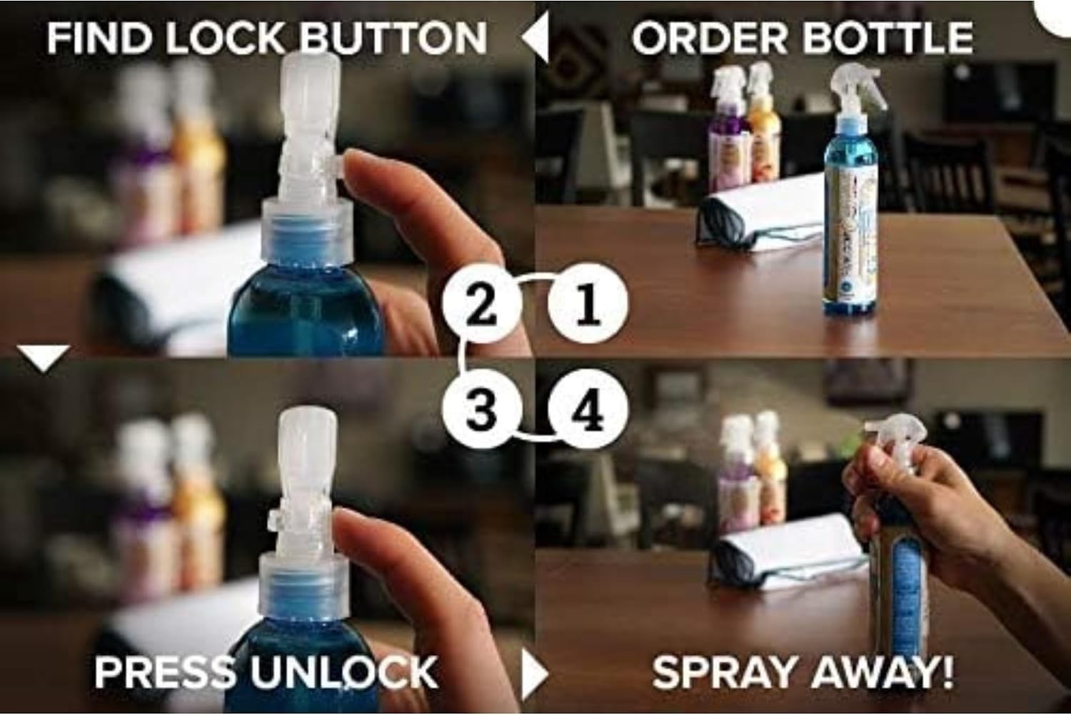 Streak-Free Furniture & Glass Cleaner Spray – Safe for Wood & All Surfaces