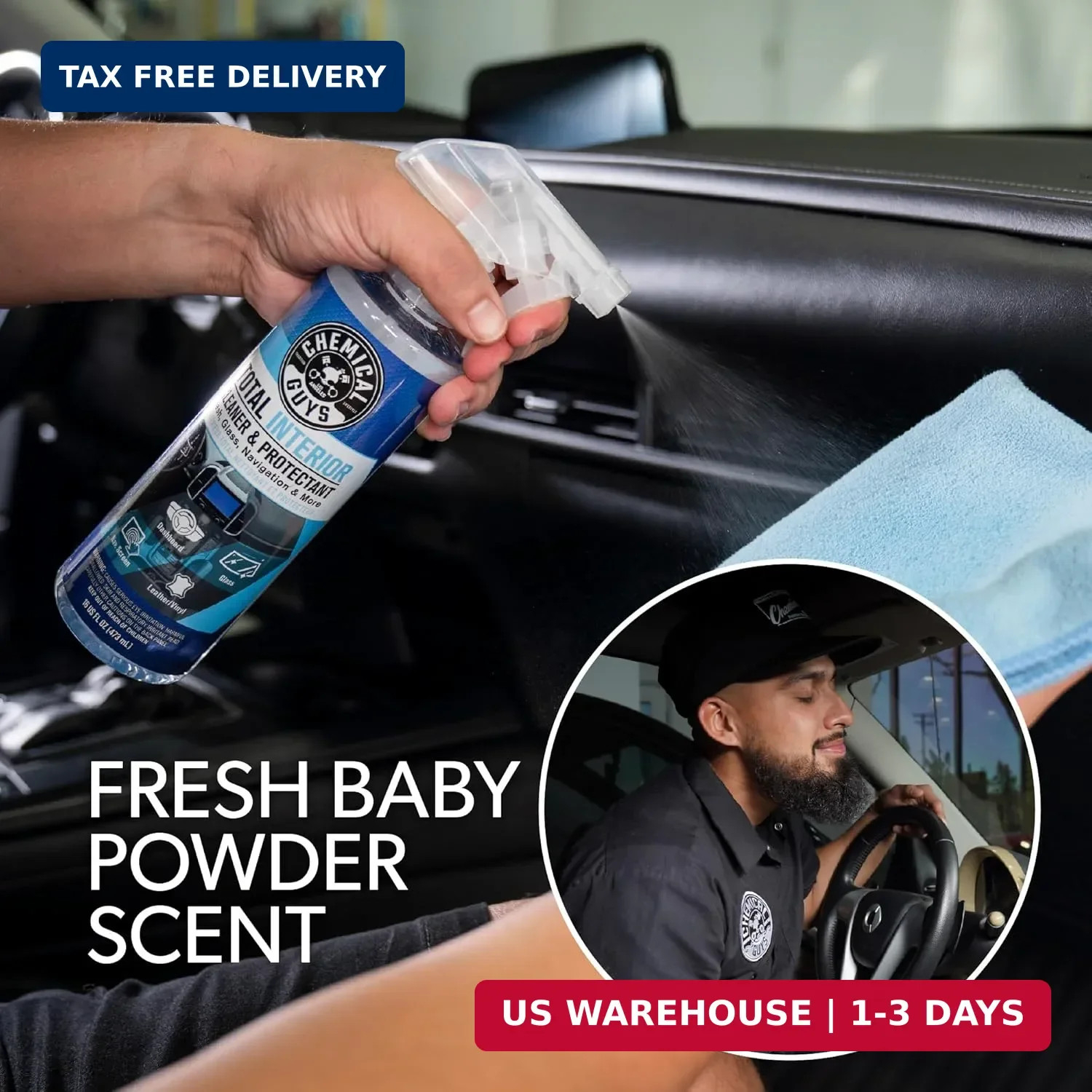 Chemical Guys Total Interior Cleaner & Protectant – Chemical Guys Interior Clean