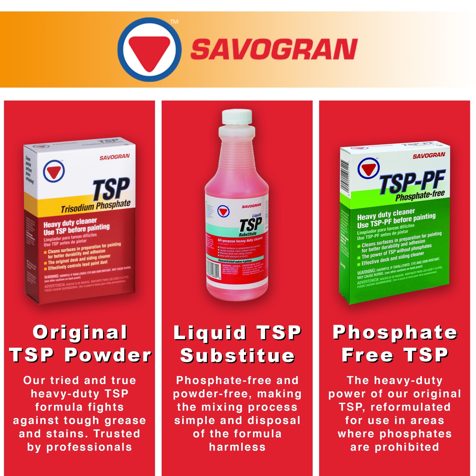 Savogran 10622 Trisodium Phosphate TSP 4.5lbs