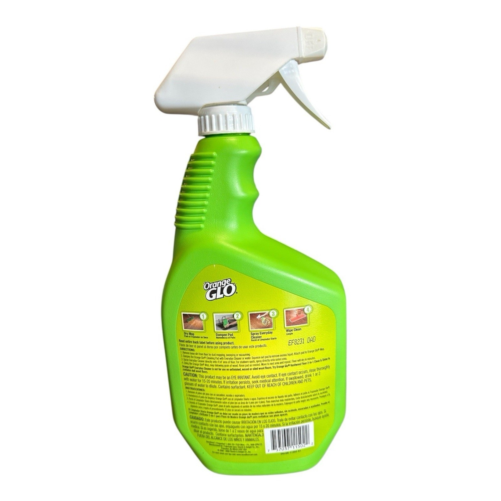 Vtg Orange Glo Hardwood Floor Cleaner HTF 2006 Formula Spray 32 fl oz NOS