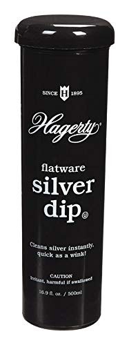 Hagerty No Scent Flatware Silver Dip 16.9 oz. Liquid