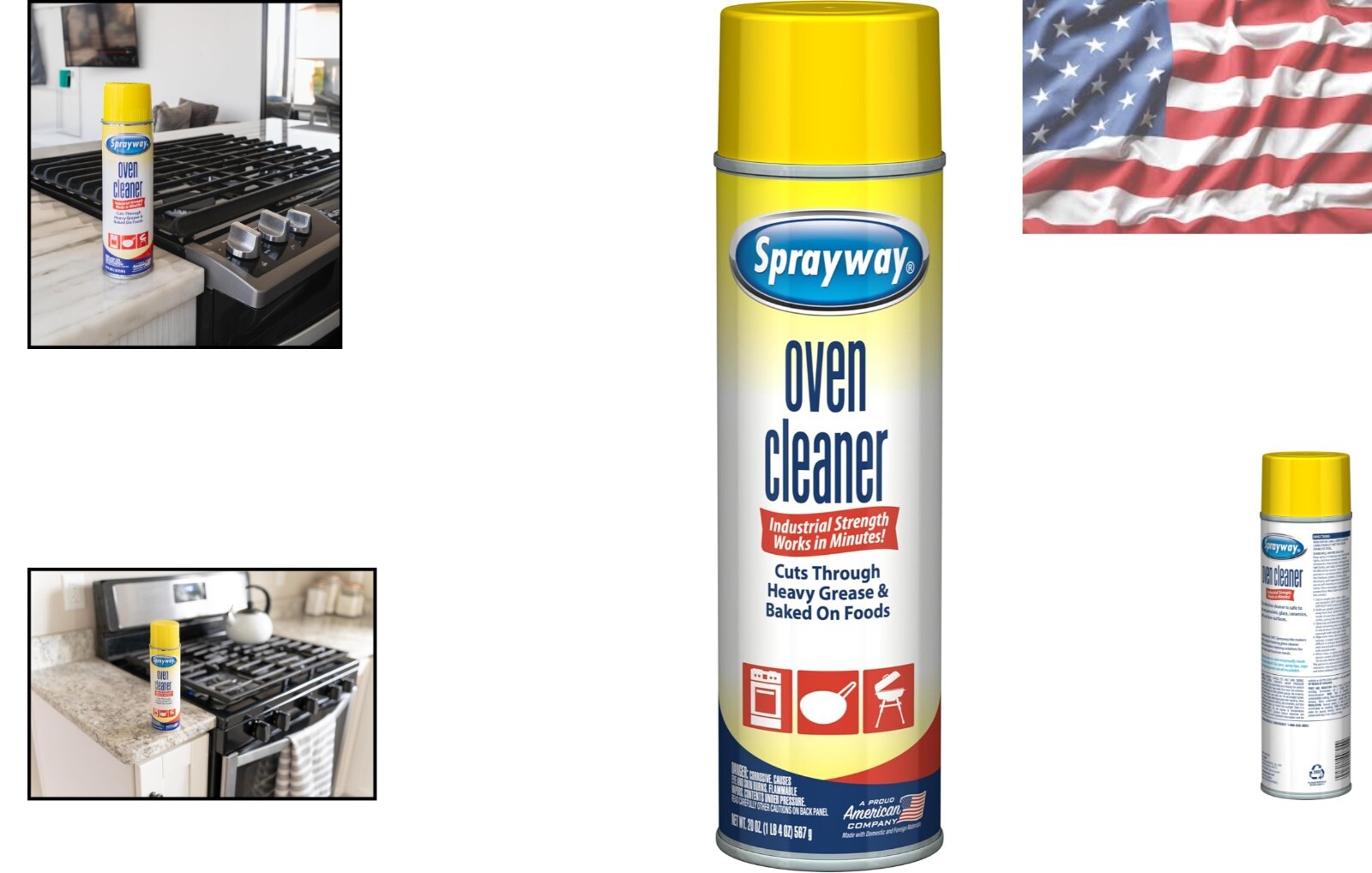 Powerful 20 Oz Heavy-Duty Oven & Grill Cleaner – Effortless Grease Removal