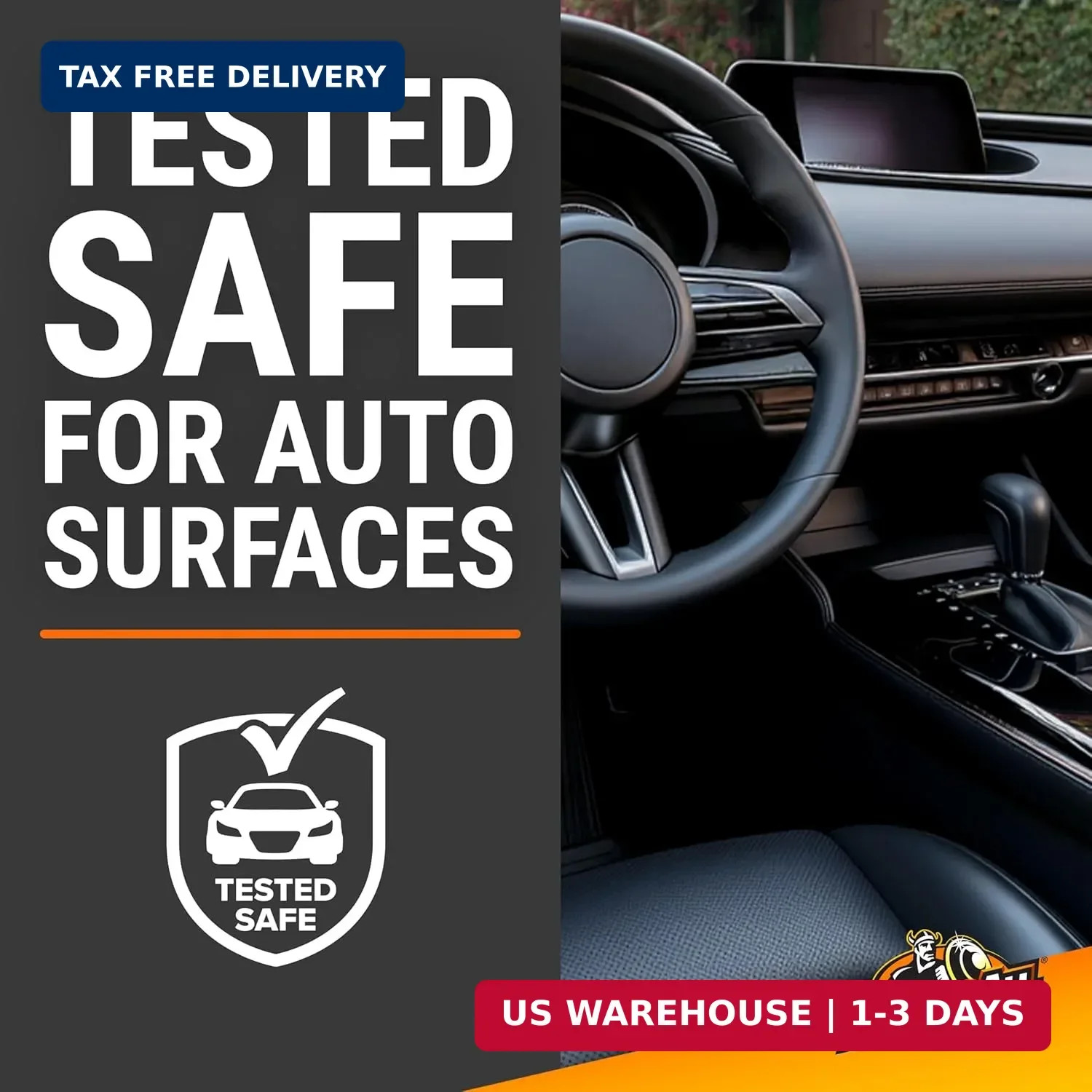 Armor All Car Interior Cleaner Wipes, Interior Cleaning Wipes for Cars, Trucks,