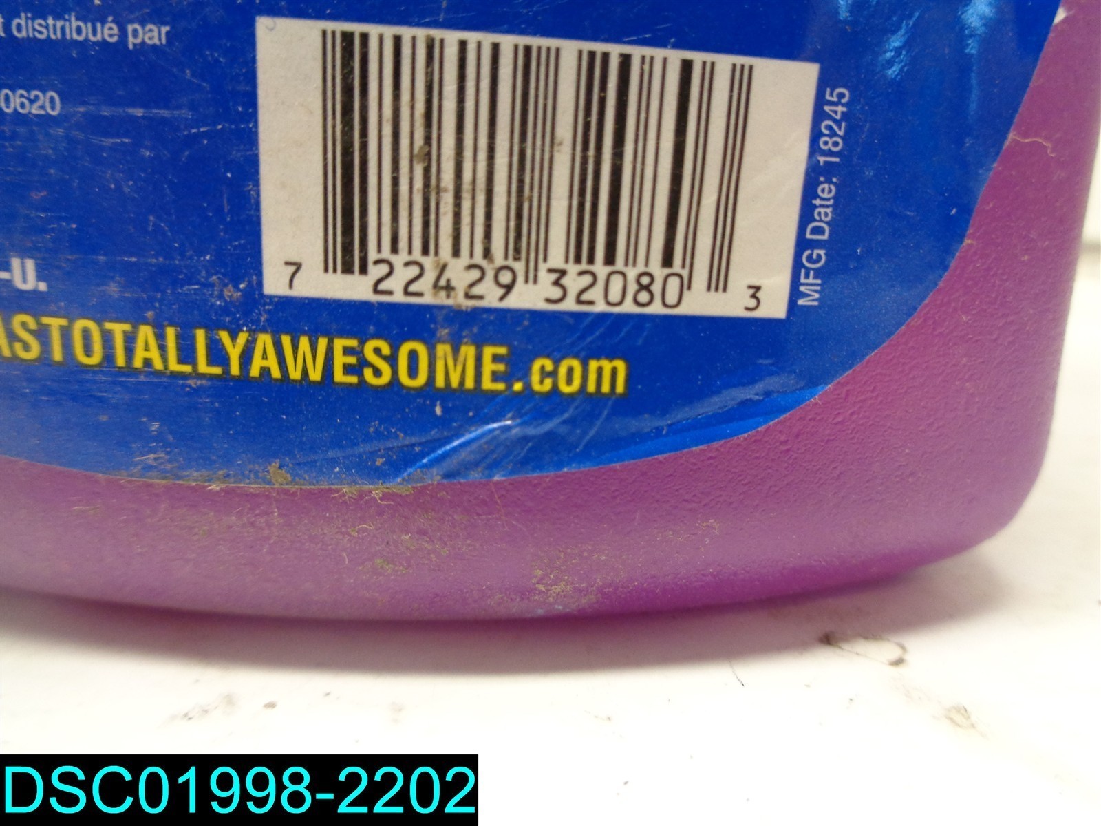 QTY=8L:(1L X 8) LA’s Totally Awesome Bang Bathroom & Shower Cleaner 722429320803