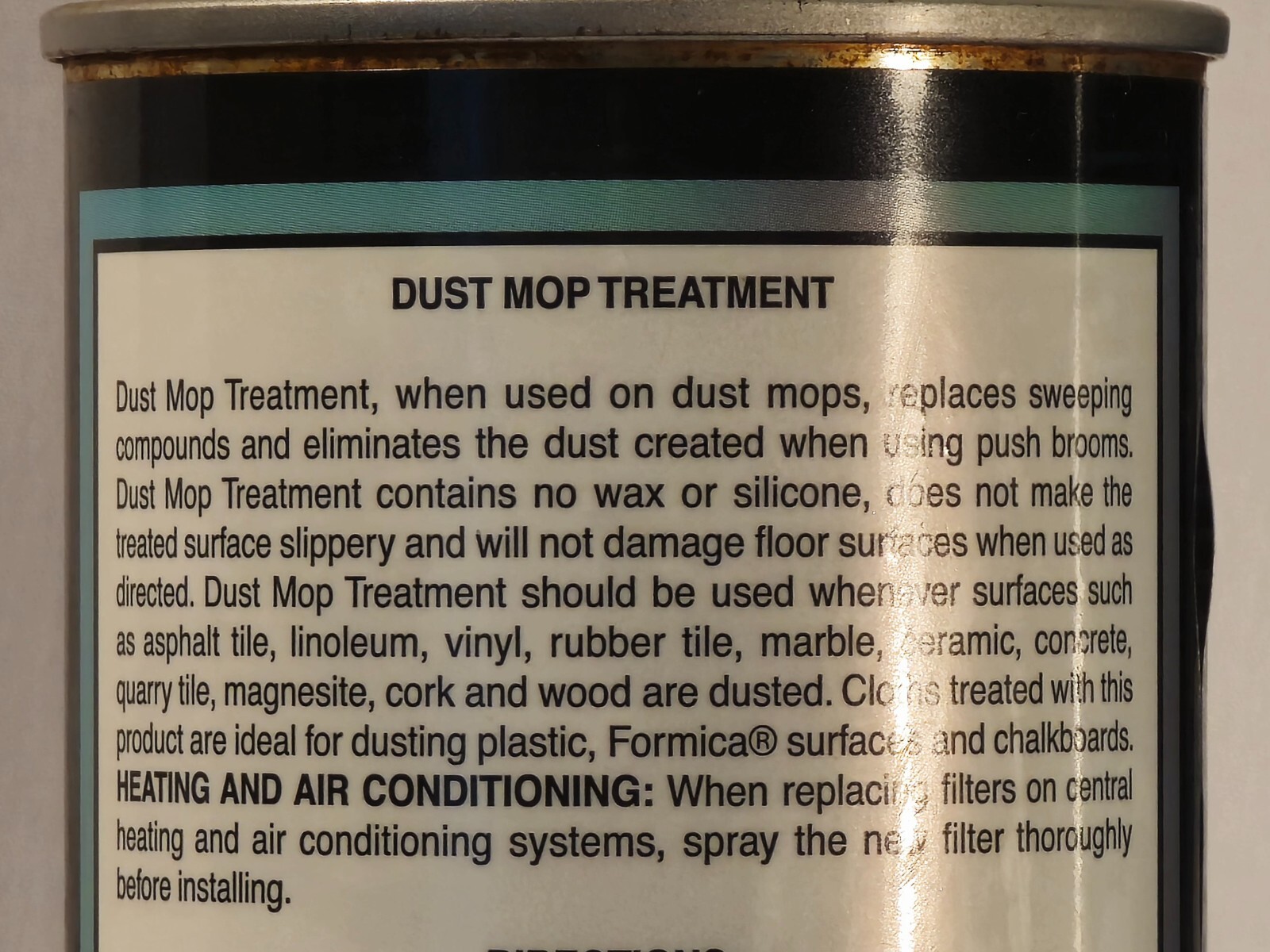 2-18Oz. Cans Misty Dust Mop Treatment by Amrep-Pine Fragrance-No Wax/No Silicone