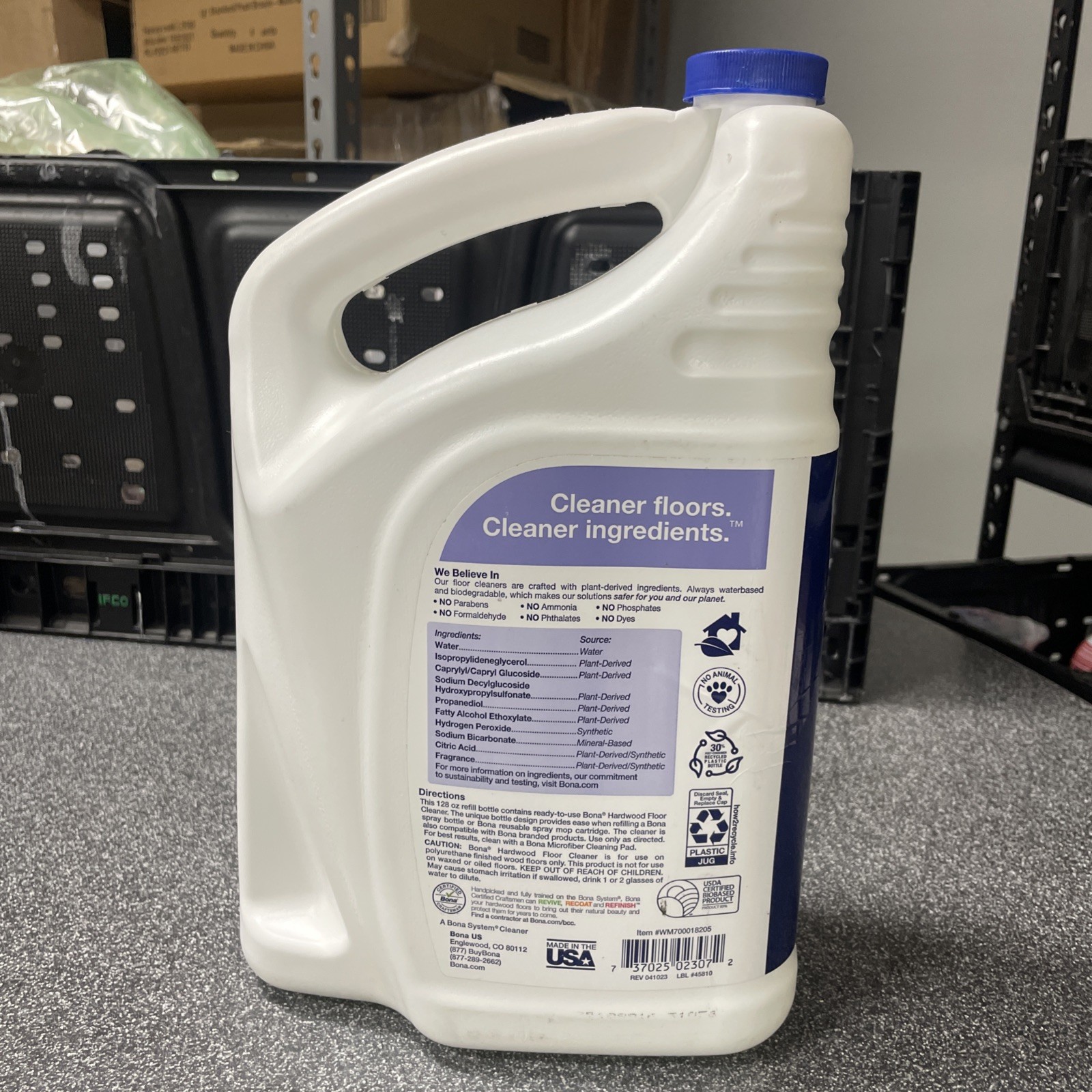 Bona Hardwood Floor Cleaner Refill – 128 fl oz FREE SHIPPING