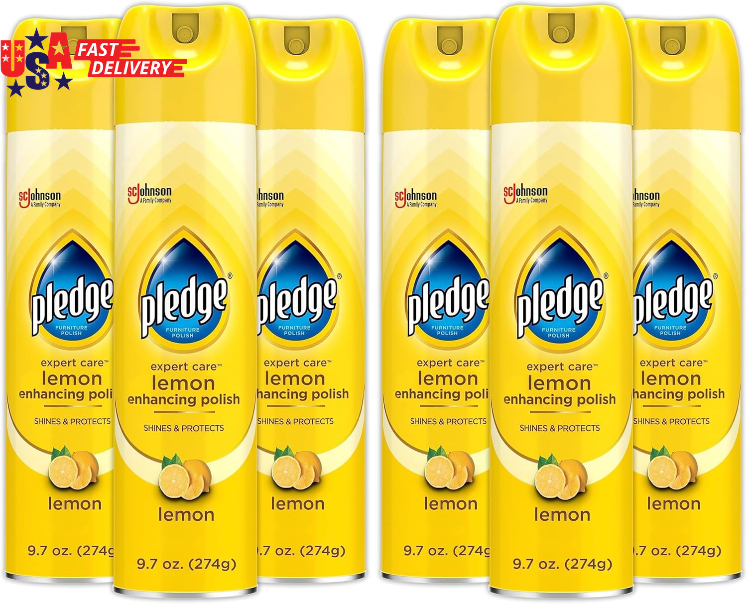 Pledge Enhancing Polish Spray, Wood Furniture & Stainless Steel Polish, Remove D