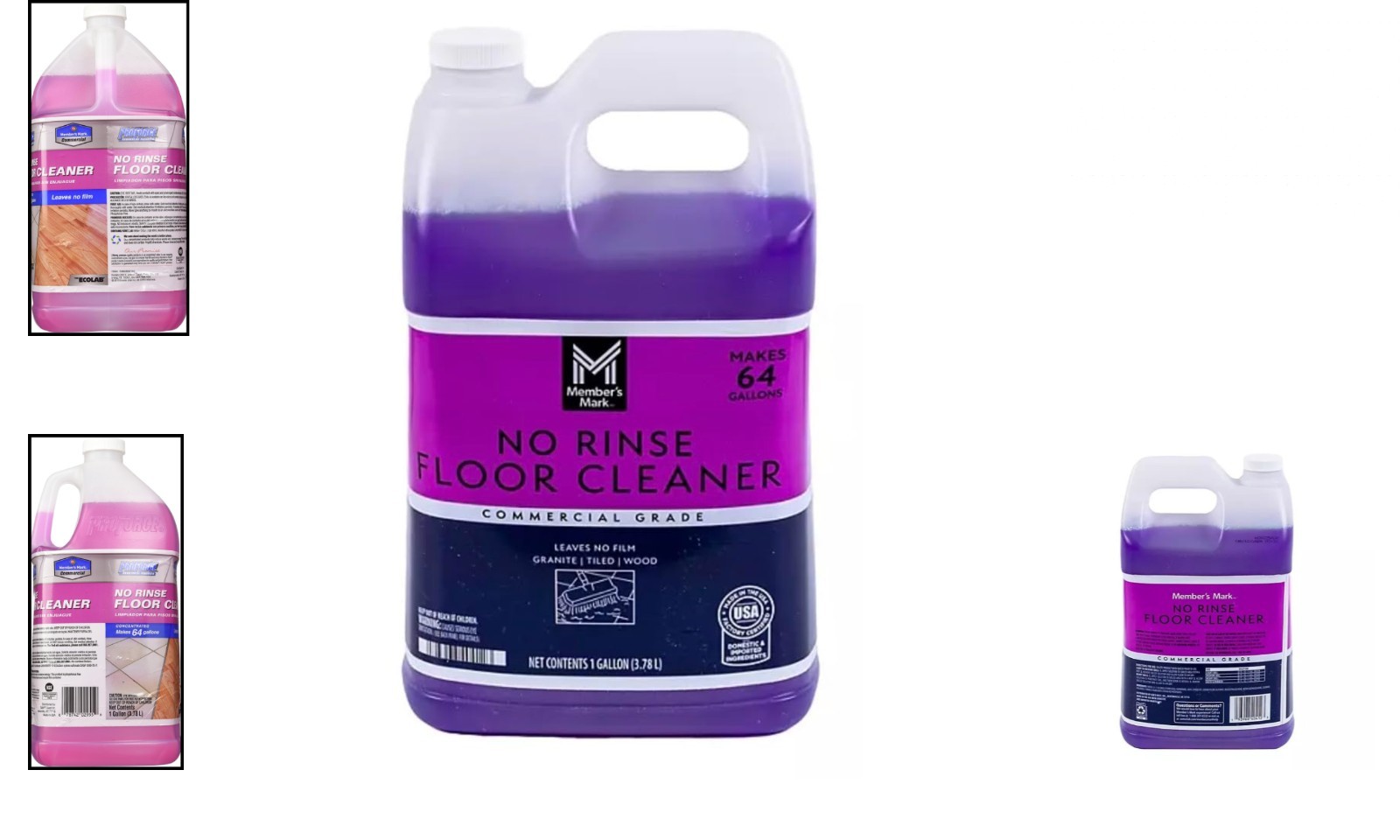 No Rinse Floor Cleaner 127.8 Fluid Ounces