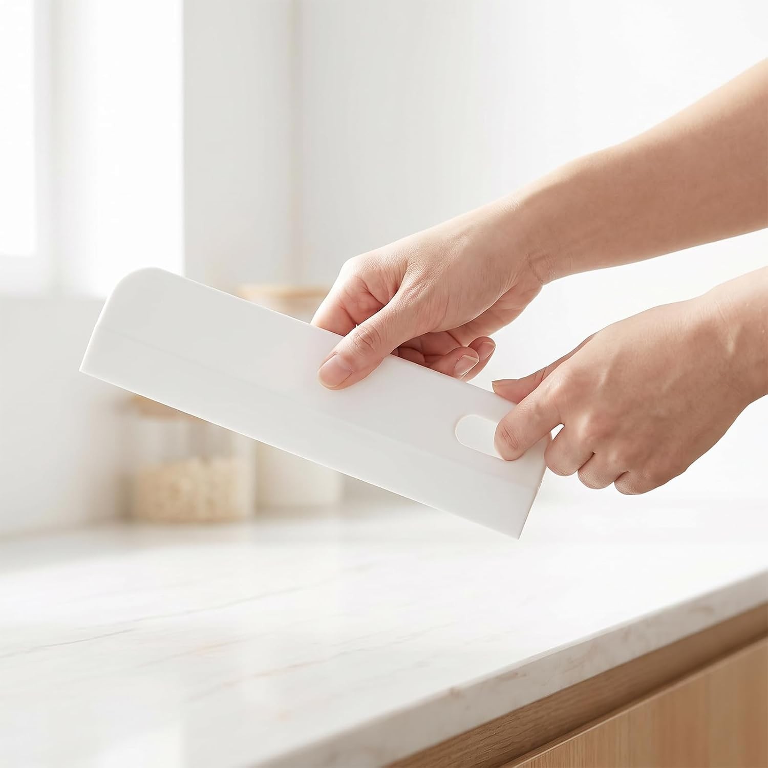 Mini Squeegee Shower Scraper Soft Rubber Glass Squeegee for Shower Door Auto