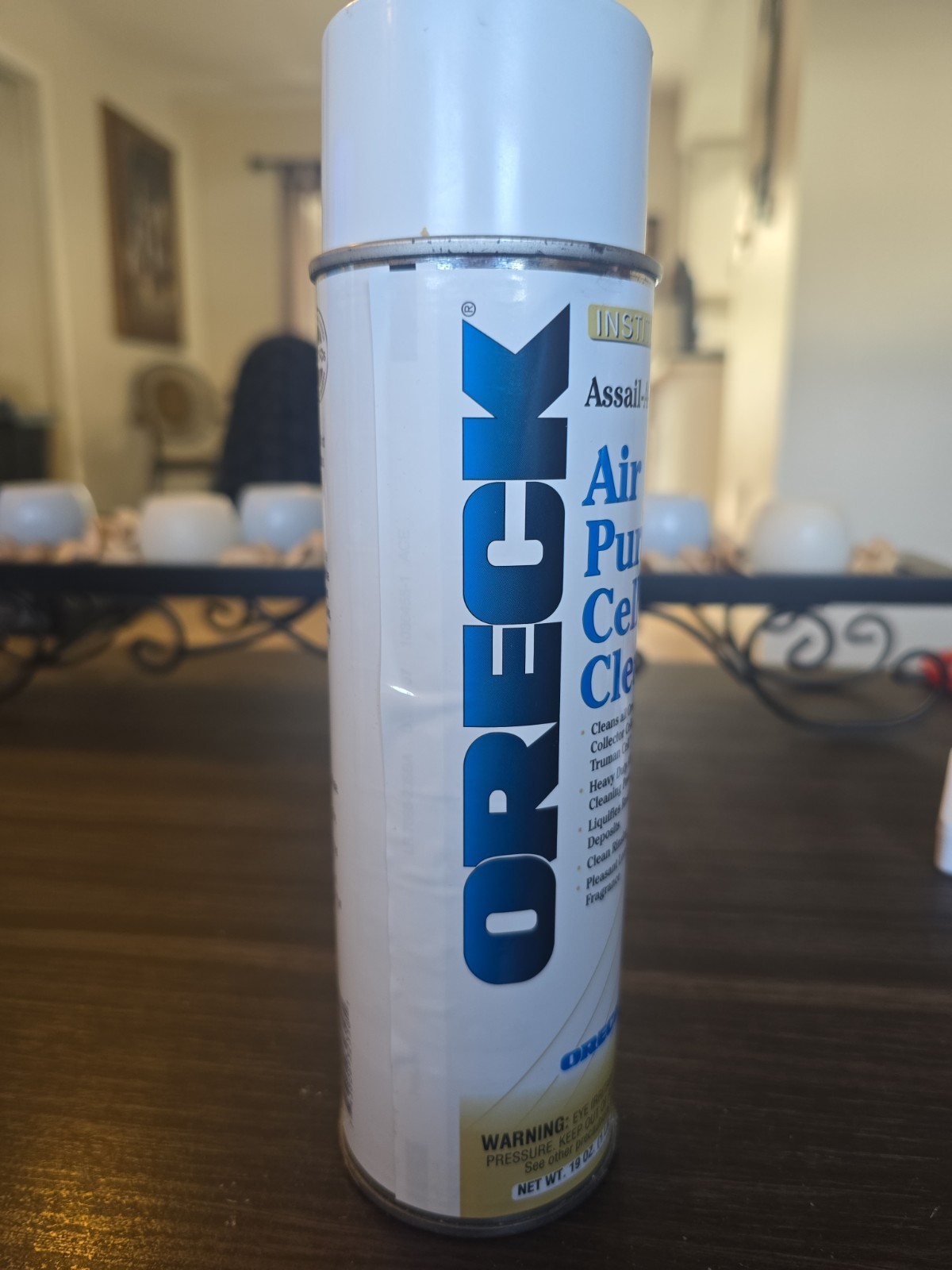 Oreck Assail-A-Cell Air Purifier Cell Cleaner Institutional 19 oz New
