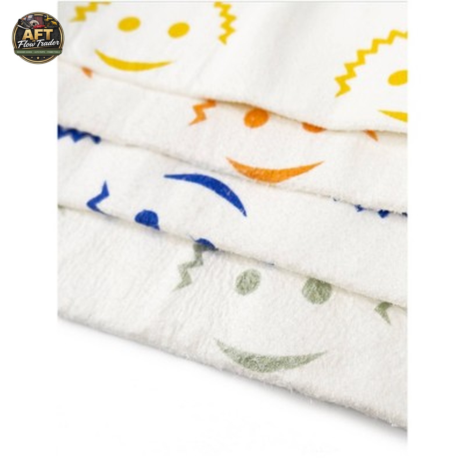 Scrub Daddy Streakless Cloth 4ct – Multi-Purpose Cleaning Tools