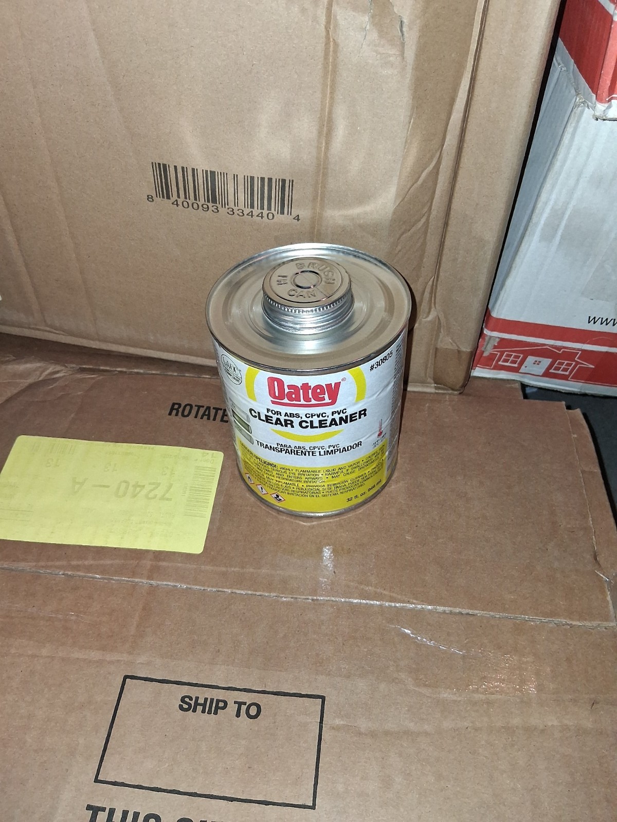 OATEY 30805 Clear Cleaner 32 fl oz