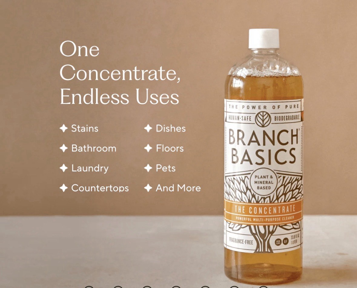 Branch Basics Concentrate Refill 33.8 oz | All Purpose Multi-Surface Cleaning…