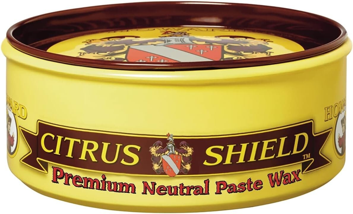 Enhance Your Furniture’s Shine – Howard Citrus Shield Paste Wax, 11 oz Neutral