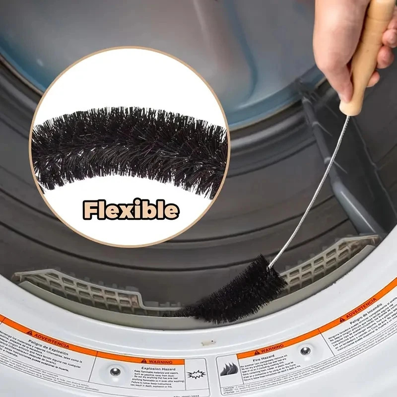 1 pc Dryer Vent Cleaner Brush Flexible Lint Cleaning Tool Kit