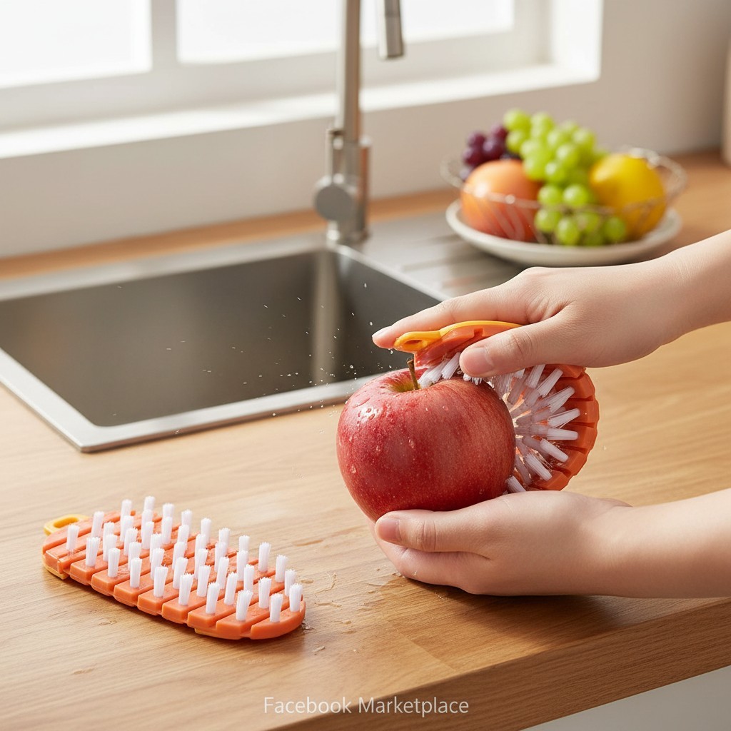 2PCS Egg Brush,Egg Cleaner, Egg Washer for Fresh Eggs,Egg Scrubber Farm Fresh Eg