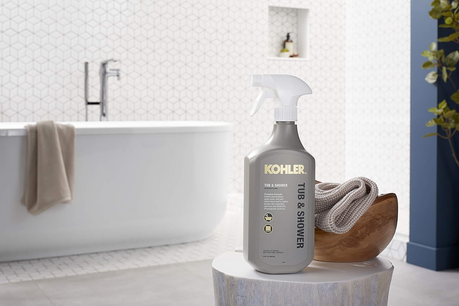 Natural Bathroom Cleaner 28 FL Oz – Fragrance Free & Food Safe for Peace of Mind