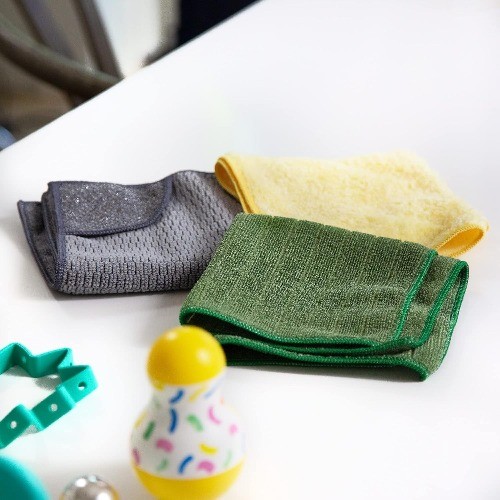 Baby Gear Cleaning Kit, Premium Microfiber Cloth, Ideal for High Chairs, Cover,