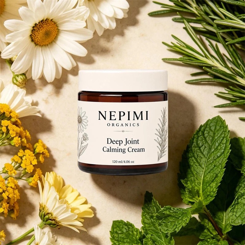 3X Nepimi Deep Joint Calming Cream, Moisturizing Massage Topical Body Cream ~US