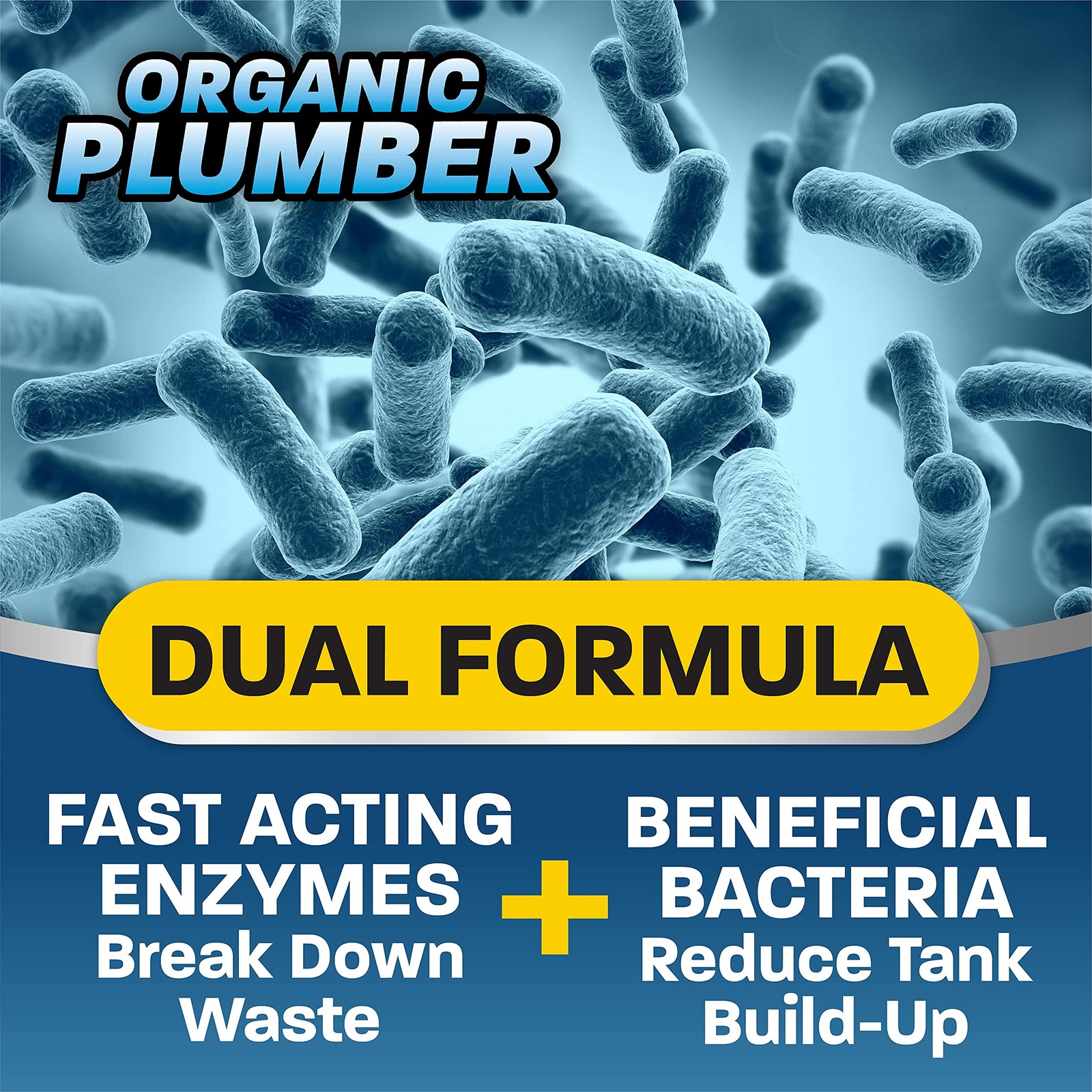 Septic Tank Cleaner Treatment, Bacteria x Natural Enzyme Flushable Bio Tabs, …