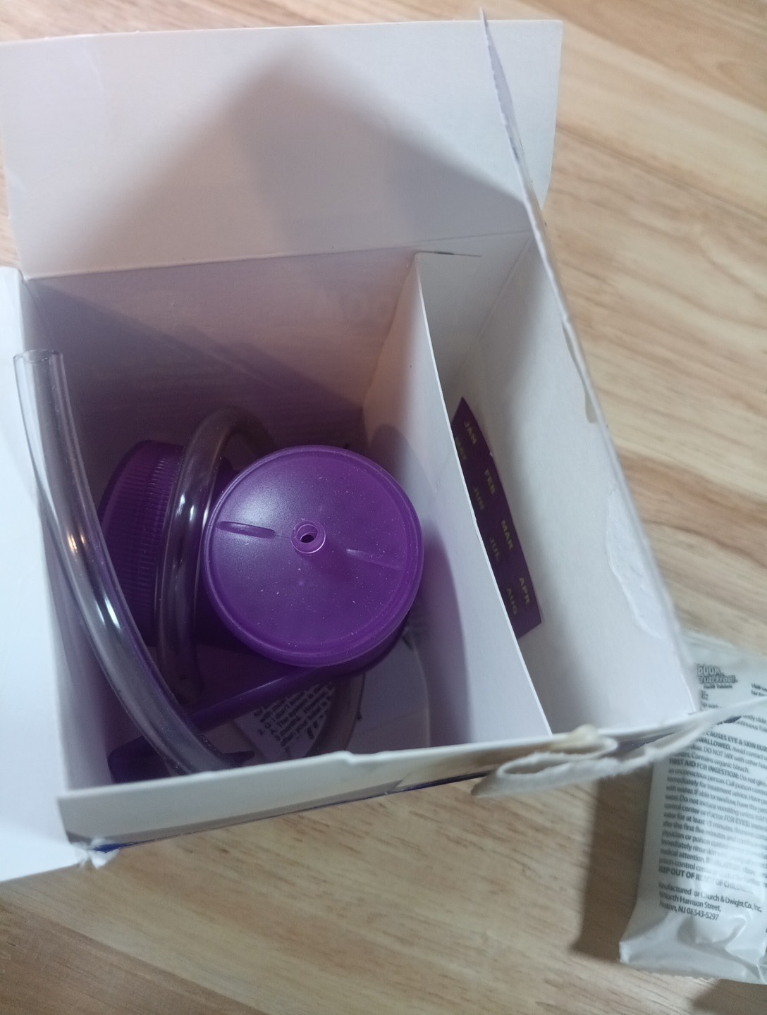 Kaboom Scrub Free! Toilet Bowl Refillable Cleaner System with 2 Refills New