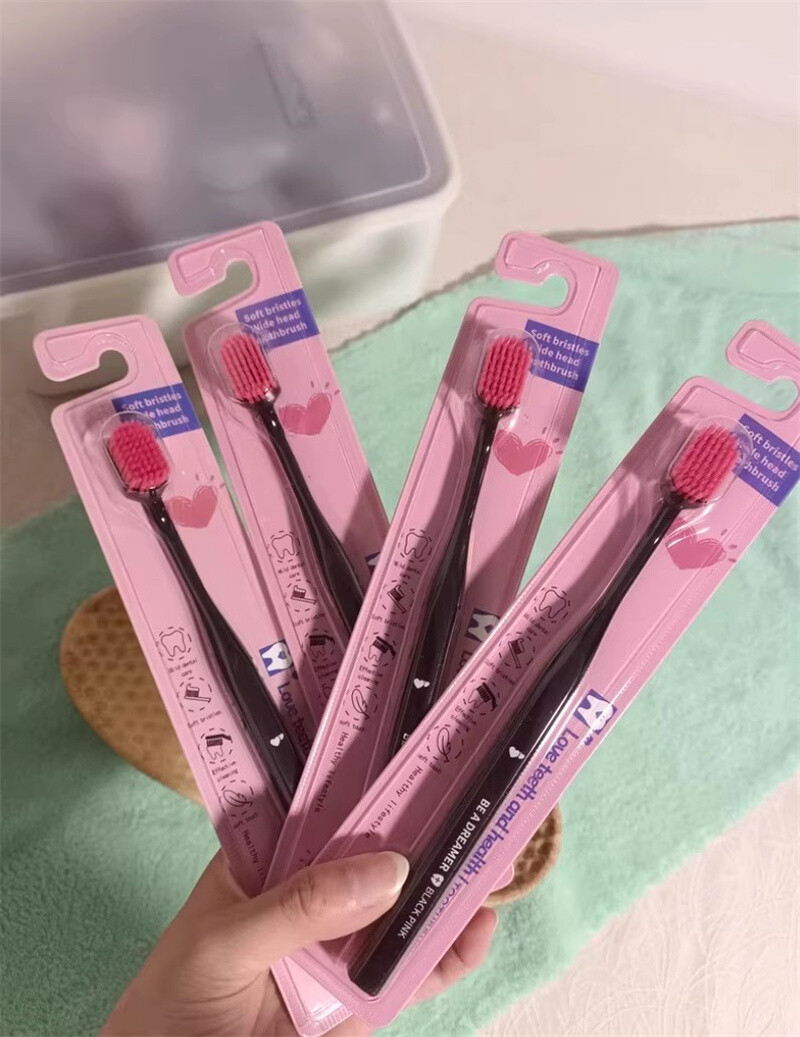 Extra Soft Micro-Toothbrush for Sensitive Gums and Teeth. (6 Pack)