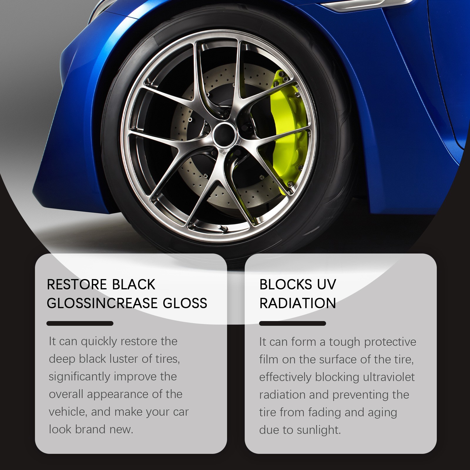 Tyre Nourish Cream,Maintain Luster For Cars,UV Protection And Waterproof Coating