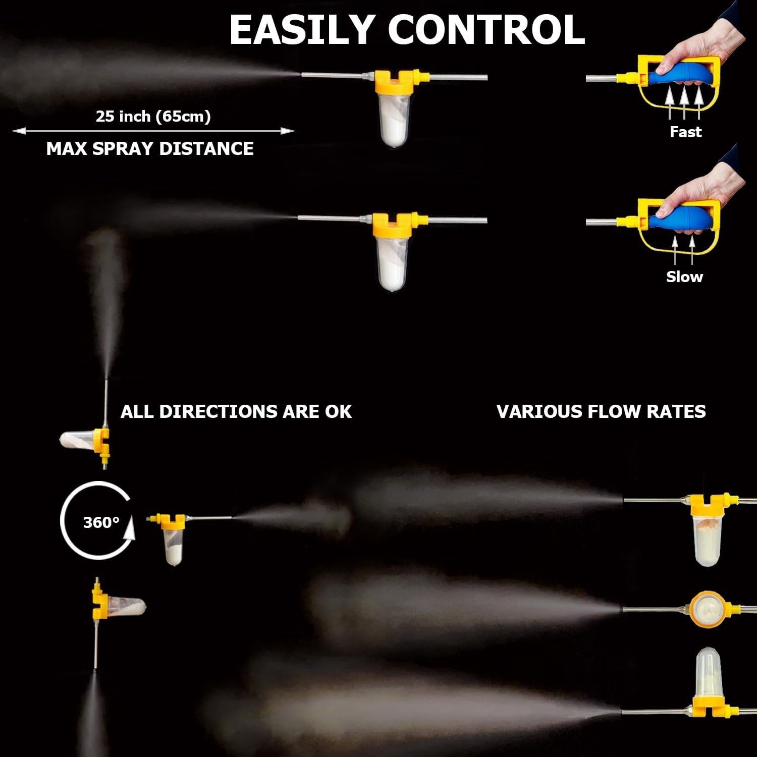 Powder Duster Sprayer for Pest Control