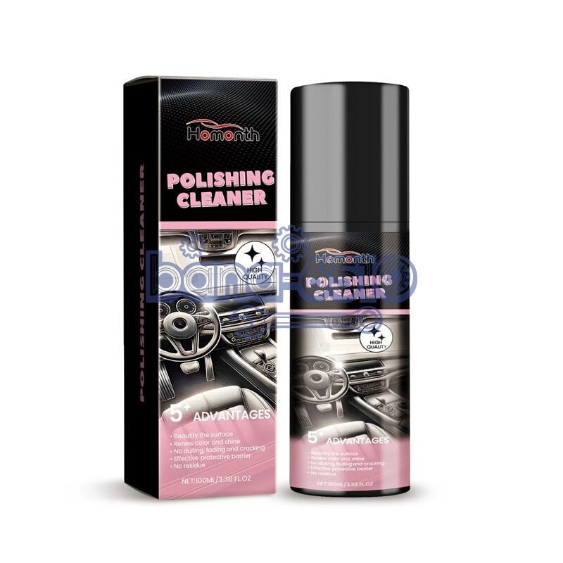 1-3Pack Car Interior Cleaner, 2026 New Polishing Cleaner for Interior Detailing