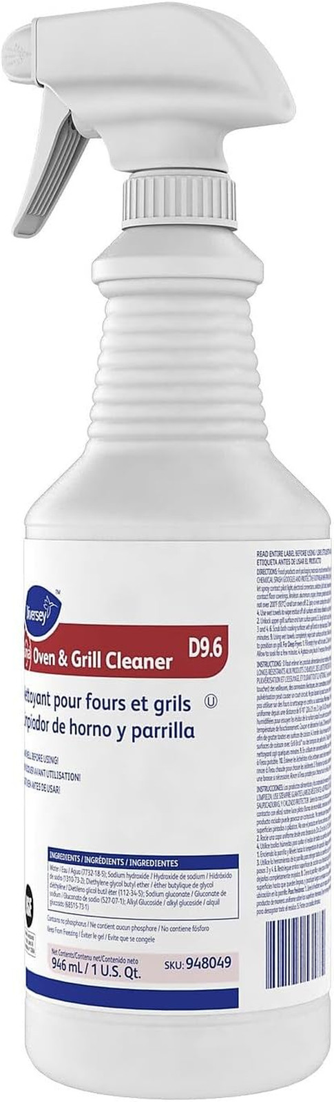 948049 SUMA Oven and Grill Cleaner, Heavy Duty Removes Baked on Grease and Carbo
