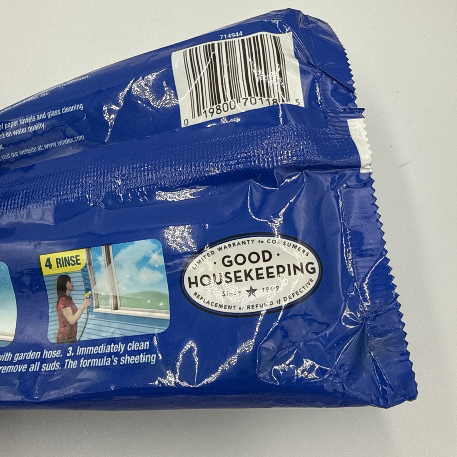 Windex Outdoor All In One Glass Cleaning Pads 602684 2 Pack Discontinued Rare