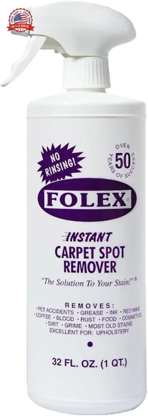 FOLEX Instant Carpet Spot Remover and Hardwood, Laminate, Tile & Floor Cleaner B