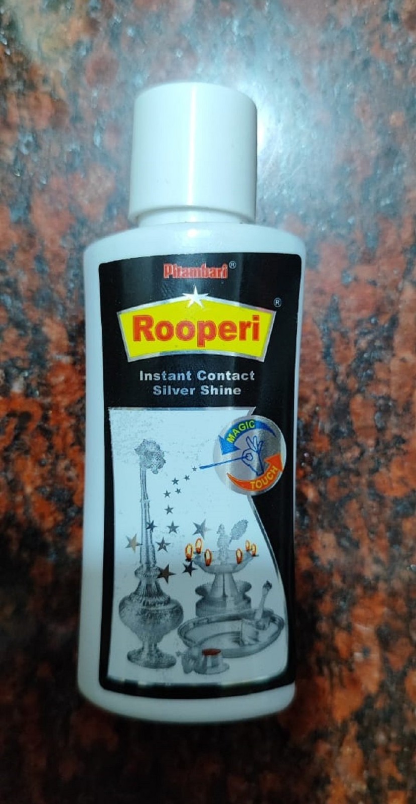 Latest Pitambari Rooperi India Instant contact Silver Shining & Cleaning Polish