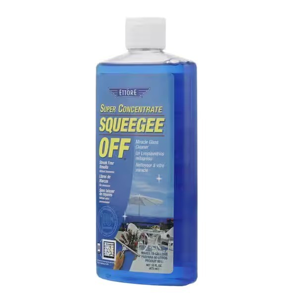 Ettore 16 Oz Squeegee Window Cleaning Soap Streak Free Glass Cleaner Formula