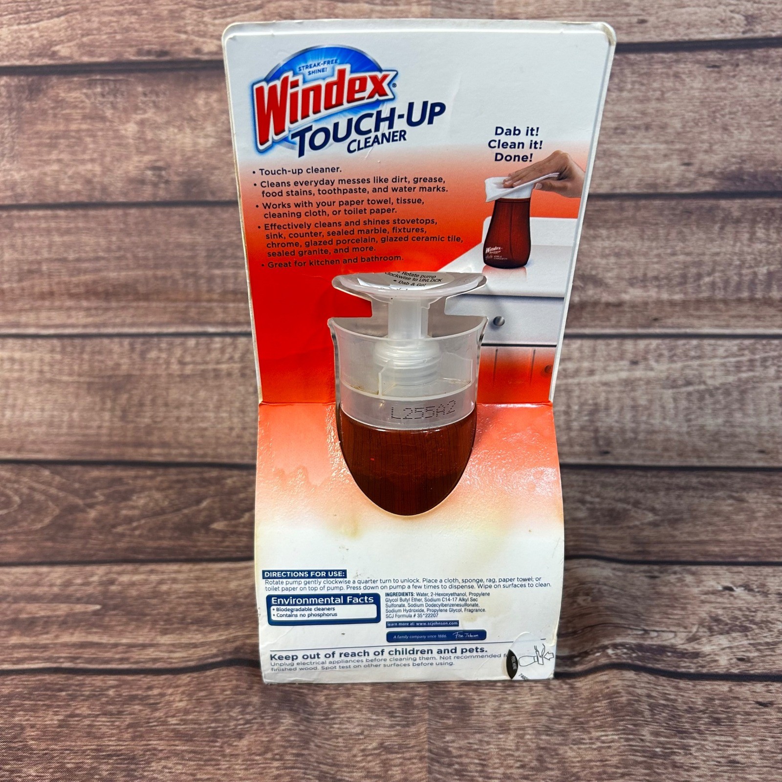 Windex Touch-Up Cleaner Glade Apple Cinnamon 10oz Multi-Surface Pump 2013 New