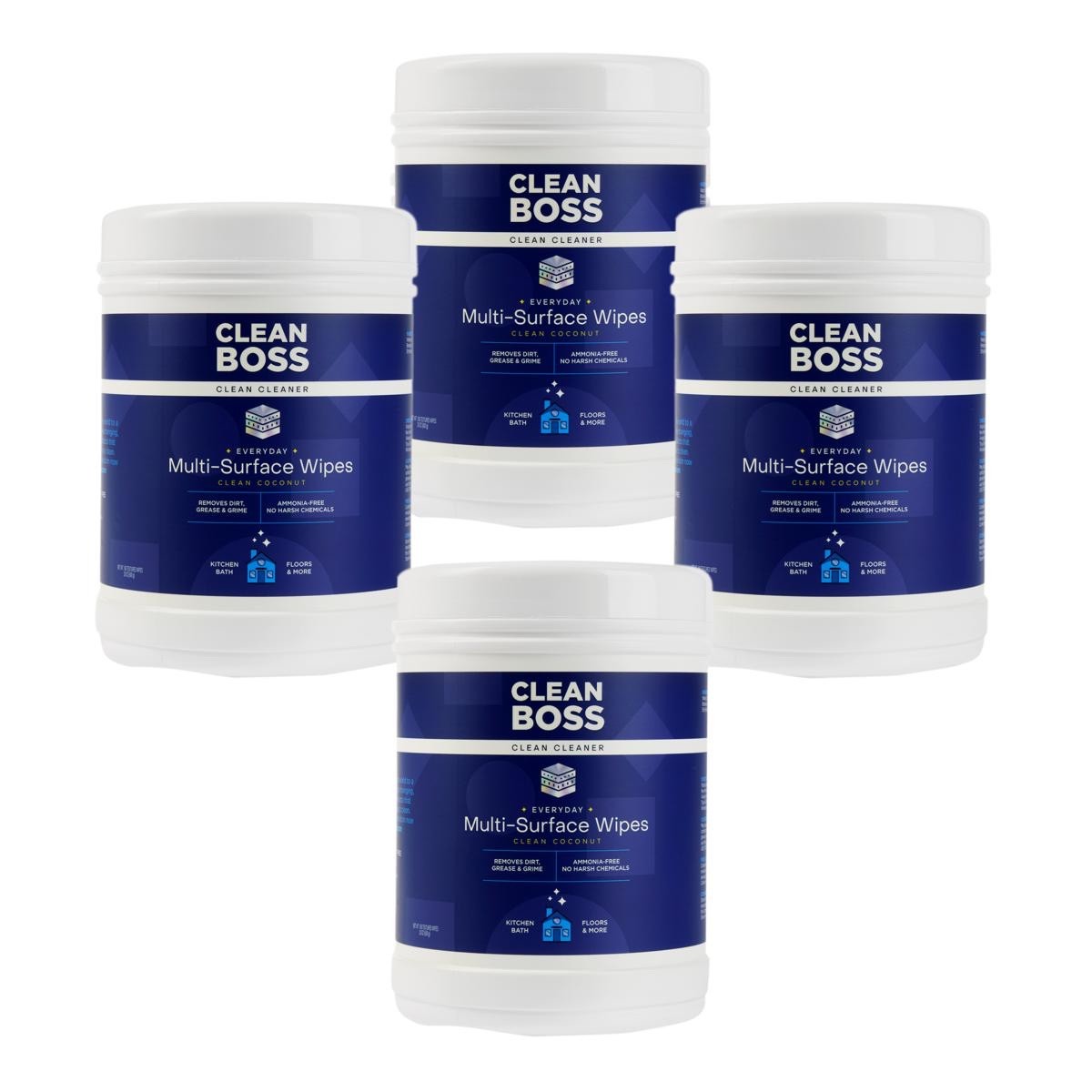 CleanBoss by JOY 320-count Multi-Surface Wipes, Crisp Berry, New, Ships Free