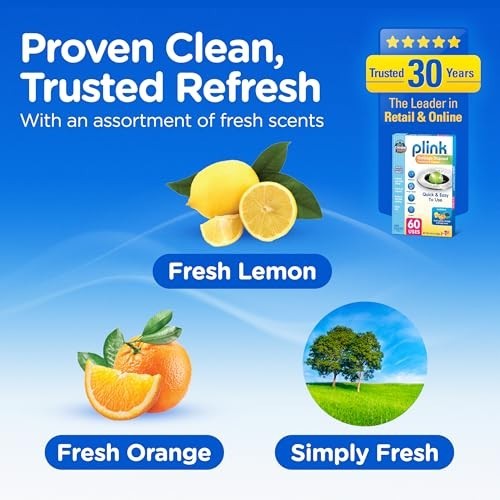 Garbage Disposal Cleaner Deodorizer 60 Count Assorted Scents Value Pack Drain