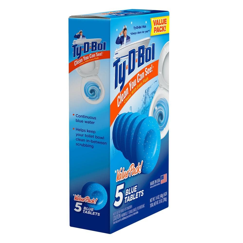 1.4 oz. Toilet Bowl Cleaning Tablets (5-Tablets)