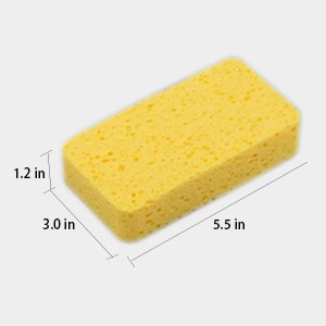 Large Cellulose Sponges, Kitchen Sponges for Dish, Thick Heavy Duty Scrub