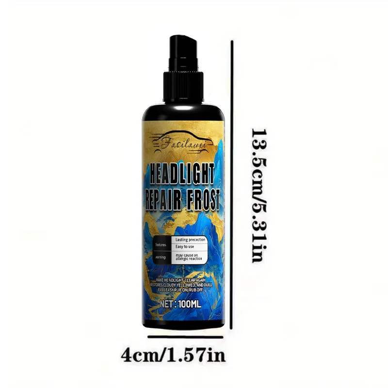 Car Headlight Repair Liquid 100-300ml Antioxidant Polishing Agent Remove
