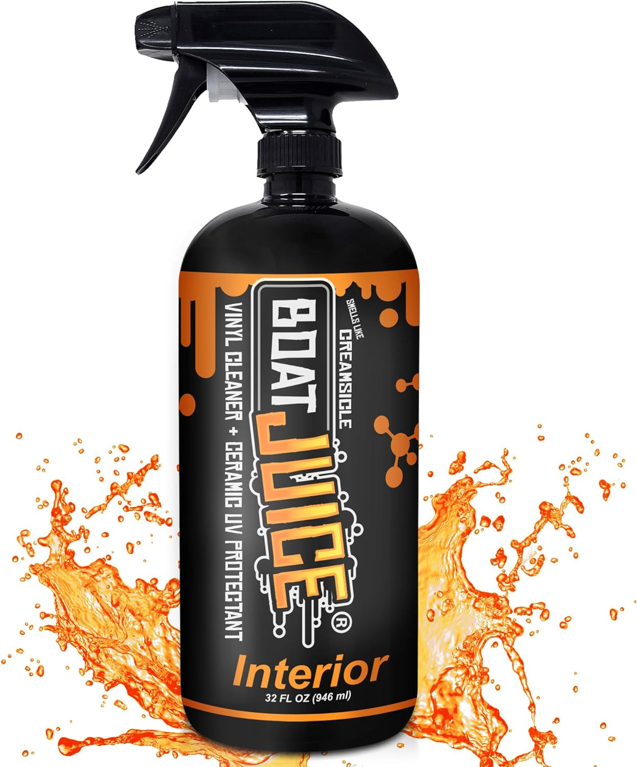 Boat Juice – Interior Cleaner with SiO2 Ceramic UV Protectant – Works Great on U