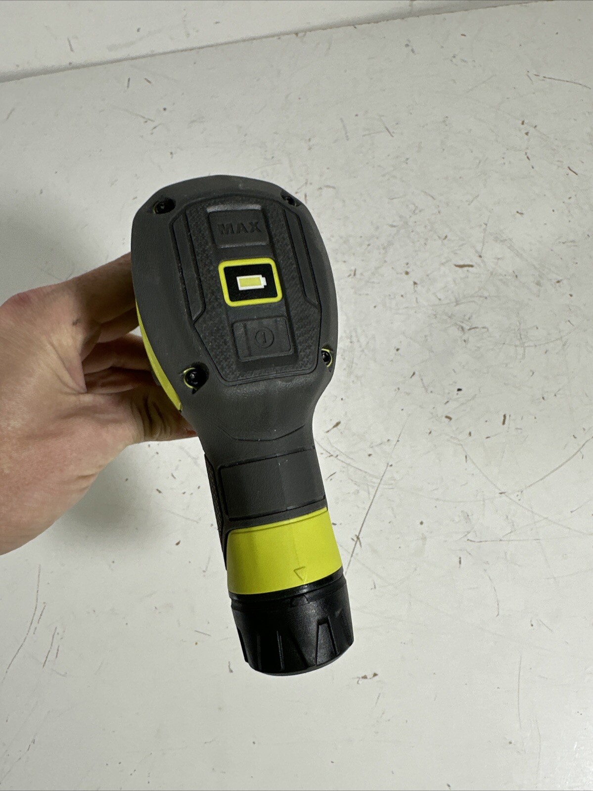 Ryobi Compact Size Power Scrubber Kit FVG51K Bare Tool No Battery Or Tip A-5