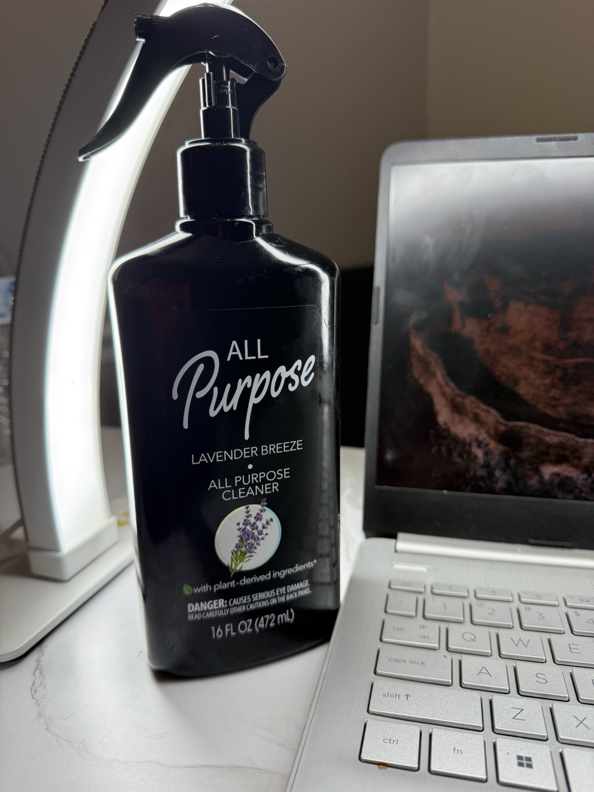 All Purpose Lavender Breeze All Purpose Cleaner Spray 16 oz Pack of 1 Spray New