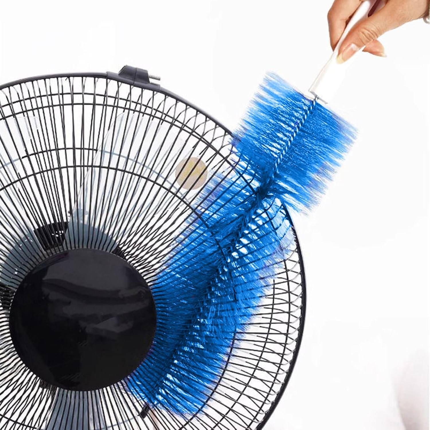 Cleaner Brush, Cobweb Duster, Microfiber Duster Ideal for Ceiling Duster,Blue