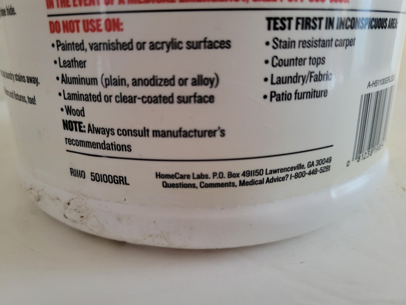 Home Care Greased Lightning Classic Cleaner & Degreaser 1 Gallon Liquid Remover.