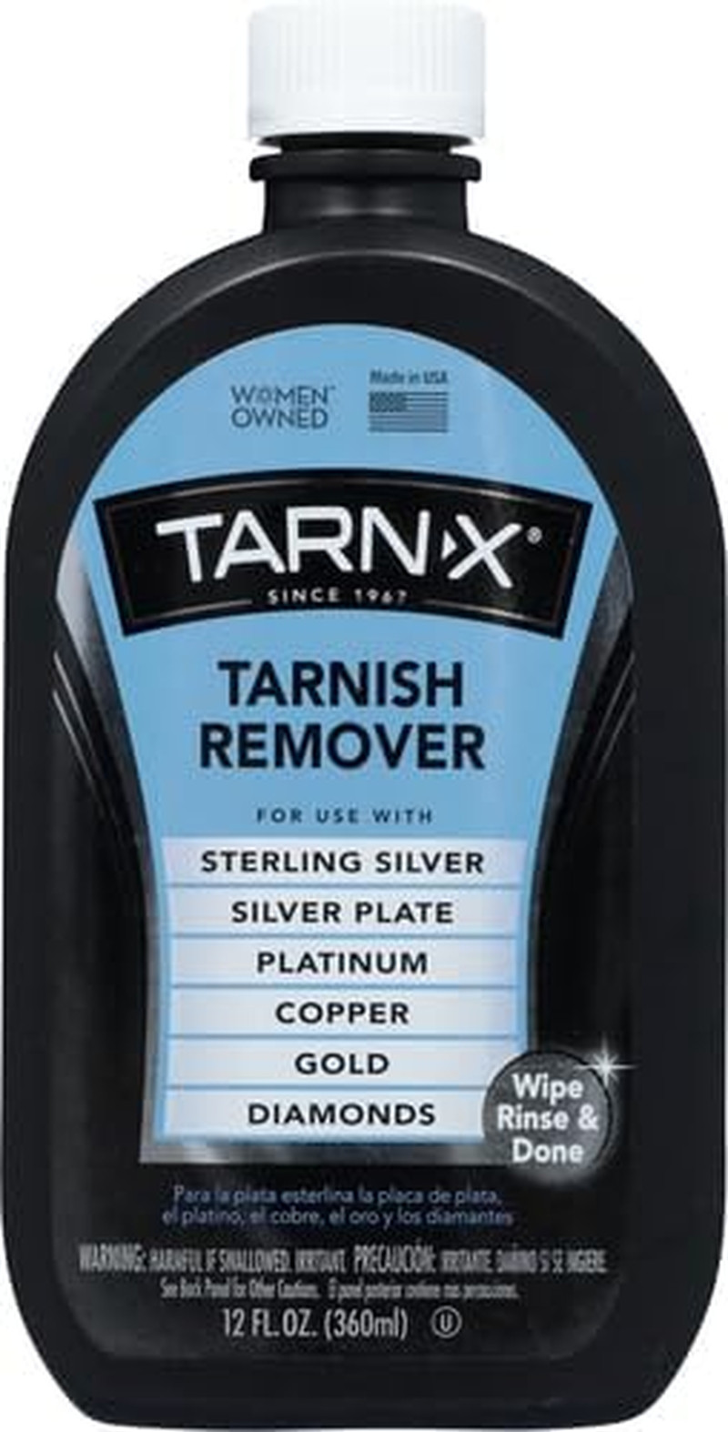 Tarnish Remover, 12 Ounce Bottle (Packaging May Vary) (Pack of 2)