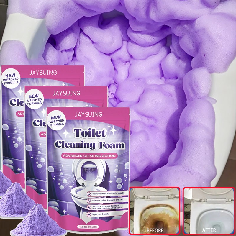 Fizzclean Toilet Foam Cleaner, Toilet Cleaning Foam Insta-Action 100g