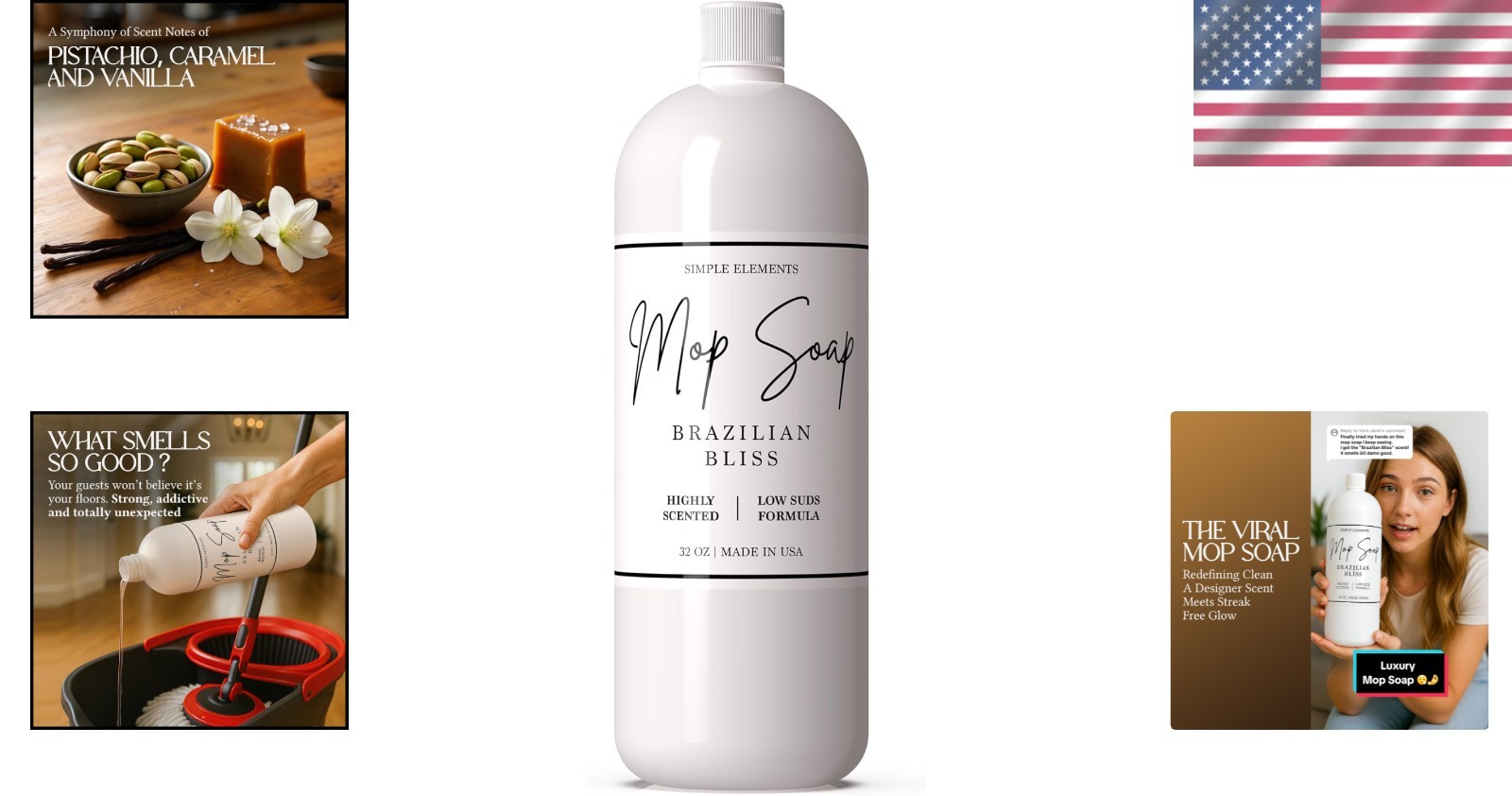 Long Lasting Mop Soap for Hardwood & Tile – Brazilian Bliss