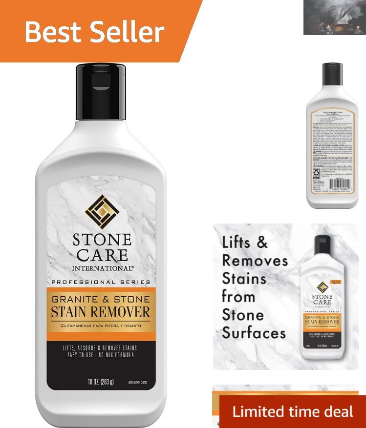 10oz Stone Stain Spray With Coffee Scent – Deep Clean for Food, Ink, and Mildew